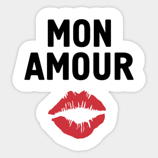 Mon Amour Sticker